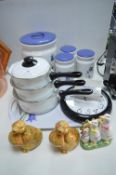 Kitchen Pans, Storage Canisters, etc.