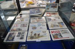 Thirteen VE Day 50th Anniversary Stamp and Coin Sets