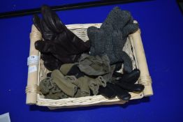 Six Pairs of Assorted Shooting Gloves