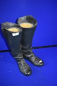 Umbrella and Stick Stand in the Form of Riding Boots