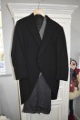 Three Piece Mourning Suit Size: 42S