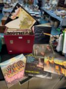 Record Case Containing Vintage LP Records Including, Rolling Stones, Pink Floyd, etc. (Amended Lot)