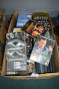 Quantity of DVDs