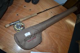 Sage Vantage 790-4 #7 Line 9ft 3lb 13oz Fly Rod with Carry Bag with Pfluegbr Fly Reel, and Case