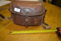 Leather Cartridge Bag Monogramed P.N.W.