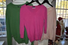 Three Lady’s Cashmir Jumpers