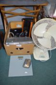Bathroom Scales, Fan, DVD Player, etc.