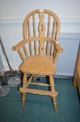 Charles Windsor Style High Seat Chair