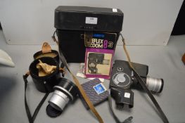 Canon Reflex Zoom 8mm Movie Camera with Lens etc.