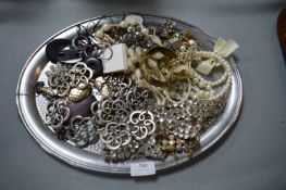 Tray Lot of Costume Jewellery