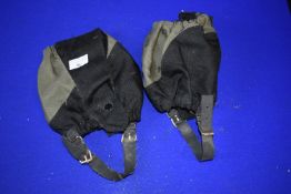 Pair of Short Canvas Gators