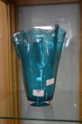 Murano Studio Glass Handkerchief Vase