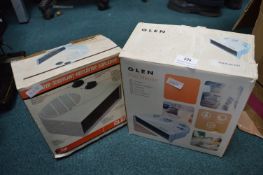 Two Glen Fan Heaters