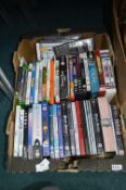 DVDs and Xbox Games