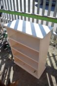 White Painted Shelf Unit