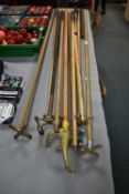 Assorted Snooker Cues and Rests