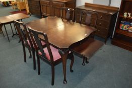 1950's Dining Table and Four Chairs