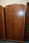 1950's Small Double Wardrobe
