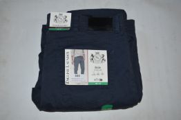 *English Laundry Men’s Navy Five Pocket Trousers Size: 38x34