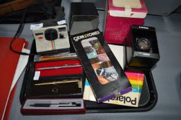 Pens, Cameras, and Watches