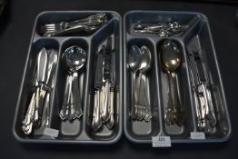 Two Cutlery Organisers and Sheffield Stainless Cut