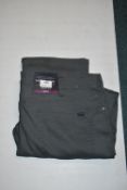 *Jachs Men’s Charcoal Five Pocket Trousers Size: 40x32