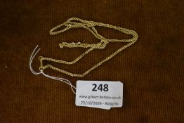 18ct Gold Chain 8g