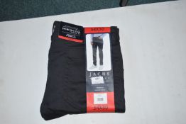*Jachs Men’s Navy Five Pocket Trousers Size: 34x30