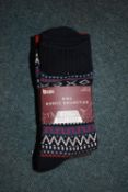 *Kiku Nordic Boot Socks 4pk Size: 7-11