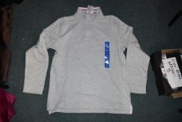 *Crew Clothing Men’s Grey & Pink Sweatshirt Size: L