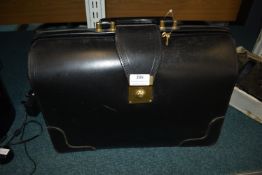 Handmade Leather Briefcase by D. Friend of Britain