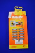 Gilette Fusion 5 Eleven Blade Pack
