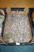 Assorted Vintage Drinking Glasses, etc.