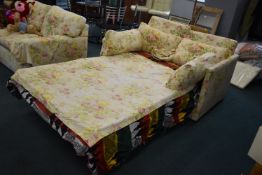 Floral Pattern Sofa Bed