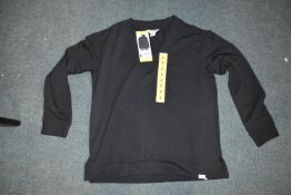 *Orvis Lady’s Fleece V-Neck Top in Black Size: S