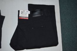 *Jachs Men’s Navy Five Pocket Trousers Size: 34x32