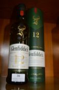 Glenfiddich 12 Year Old Single Malt Scotch Whisky 70cl