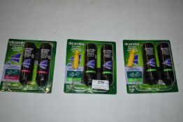 Three Nicorette 1ml Mouth Spray 2pks
