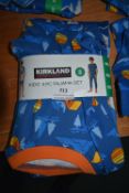 Kirkland Kids 4pc Pyjama Set Size: 8 years