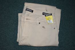 *Buffalo Lady’s Beige Cargo Trousers Size: 10