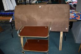 Headboard and a Tea Trolley