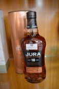 Jura 10 Year Old Single Malt Scotch Whisky 70cl