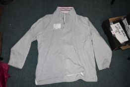 *Crew Clothing Men’s Grey & Pink Sweatshirt Size: XXL