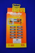 Gilette Fusion 5 Eleven Blade Pack