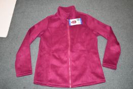 *32 Degrees Heat Lady’s Magenta Fleece Jacket Size: L