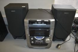 Sony MHCBX5 Audio Three CD Changer