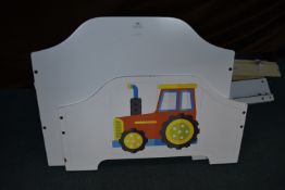 Child's Bed with Tractor Design