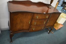 Serpentine Front Sideboard on Cabriole Legs with B