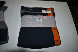 *Ted Baker 2pc Sleepwear Set in Blue & Grey Size: XXL