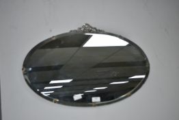 1930's Bevelled Edge Mirror